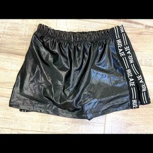 FASHION NOVA FAUX LEATHER SKIRT